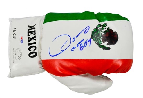 Oscar De La Hoya Signed Defender USA ‘Mexico’ Boxing Glove 